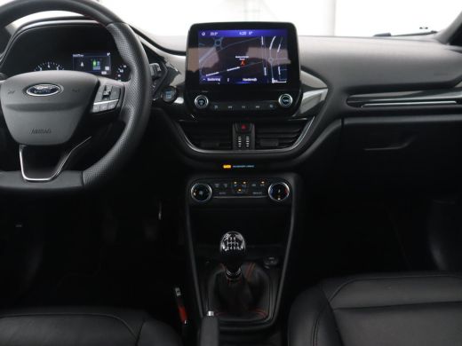 Ford Fiesta 1.0 EcoBoost Hybrid ST-Line | Leder | Navigatie | Carplay | Full LED | Climate control | Parkeerh... ActivLease financial lease