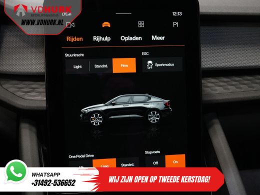 Polestar 2 Long Range 78 kWh 551 km WLTP 95% SOH Pilot Pack/ LED/ Adapt.Cruise/ Memory/ Stoelverw./ 360 came... ActivLease financial lease