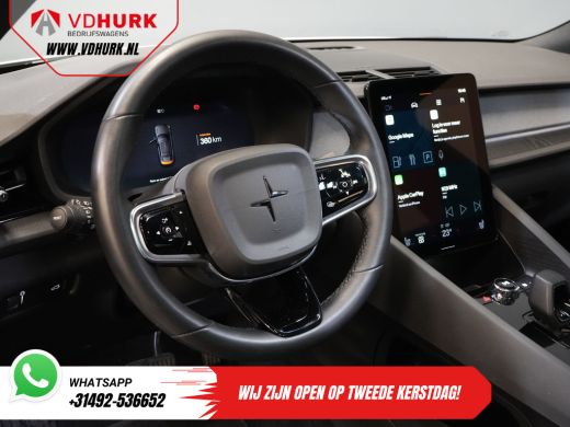 Polestar 2 Long Range 78 kWh 551 WLTP 95% SOH LED/ Adapt.Cruise/ Pano/ Stuurverw./ Stoelverw./ Memory/ Navi/... ActivLease financial lease