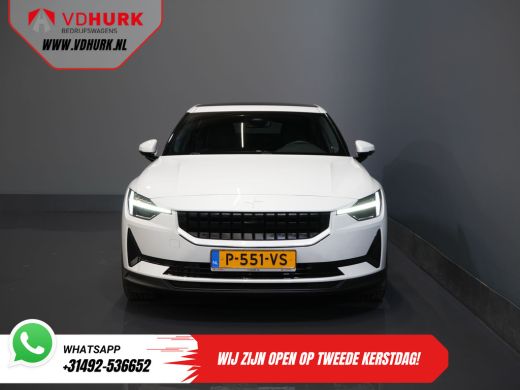 Polestar 2 Long Range 78 kWh 551 WLTP 95% SOH LED/ Adapt.Cruise/ Pano/ Stuurverw./ Stoelverw./ Memory/ Navi/... ActivLease financial lease