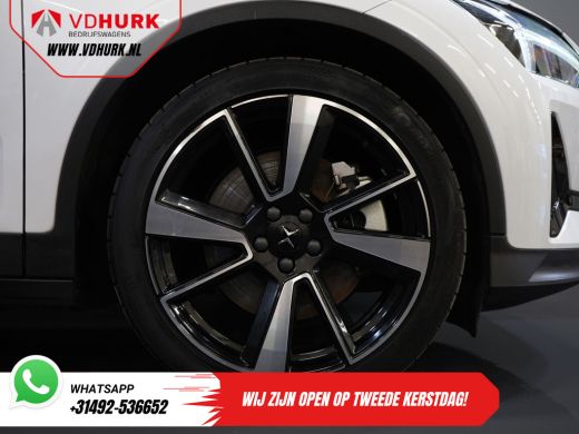 Polestar 2 Long Range 78 kWh 551 WLTP 95% SOH LED/ Adapt.Cruise/ Pano/ Stuurverw./ Stoelverw./ Memory/ Navi/... ActivLease financial lease