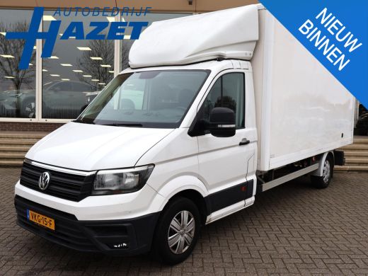 Volkswagen Crafter 35 2.0 TDI 140 PK EURO 6 BAKWAGEN MEUBELBAK + APPLE CARPLAY | AIRCO | GEVEERDE STOEL