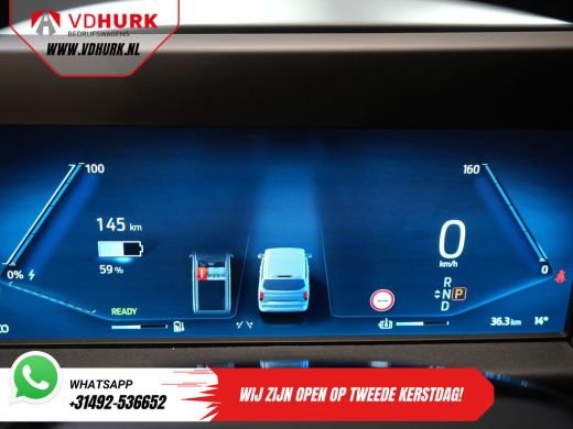 Ford E-Transit Custom 320 Trend 65 kWh 330 km WLTP LED/ Snellader/ 2.3t Trekverm./ Stuurverw./ Stoelverw./ Carplay/ Cli... ActivLease financial lease