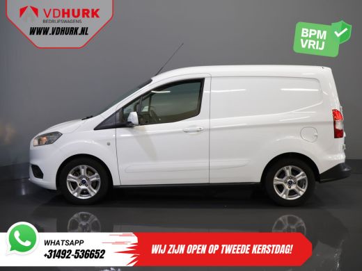 Ford Transit Courier 1.0 EcoBoost Limited BENZINE BPM VRIJ! Carplay/ Camera/ Climate/ Cruise/ PDC/ LMV/ DAB ActivLease financial lease