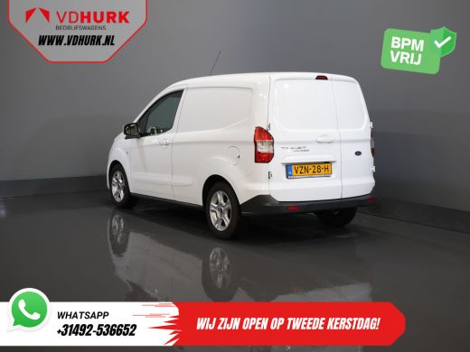 Ford Transit Courier 1.0 EcoBoost Limited BENZINE BPM VRIJ! Carplay/ Camera/ Climate/ Cruise/ PDC/ LMV/ DAB ActivLease financial lease
