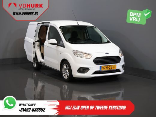 Ford Transit Courier 1.0 EcoBoost Limited BENZINE BPM VRIJ! Carplay/ Camera/ Climate/ Cruise/ PDC/ LMV/ DAB ActivLease financial lease