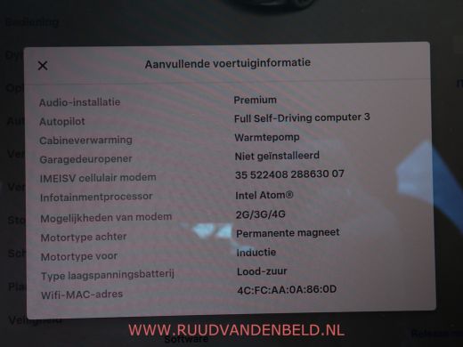 Tesla Model 3 Long Range AWD ! FACELIFT ! 89%SOH FSD-AUTOPILOT 19''/WARMTEPOMP ActivLease financial lease