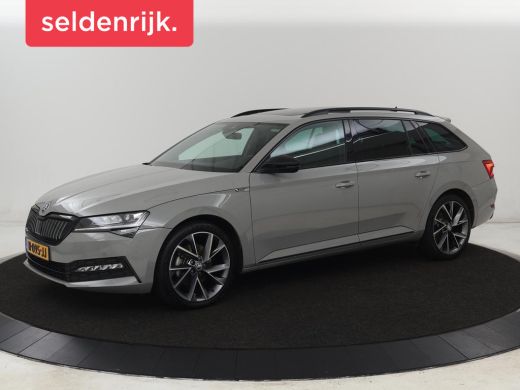 Skoda Superb 1.4 TSI iV Sportline | Panoramadak | Trekhaak | Stoelverwarming | Adaptive cruise | Camera | Alca...