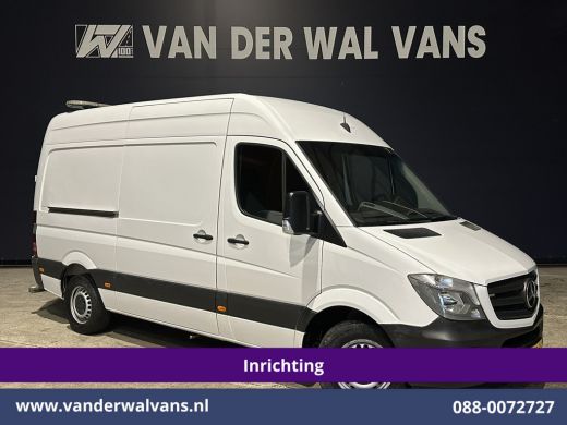 Mercedes-Benz Sprinter 316 CDI 164pk L2H2 inrichting Euro6 Airco | 2800kg trekhaak | Cruisecontrol Parkeersensoren, Chau...