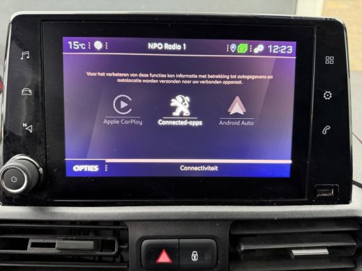 Peugeot Partner 1.2 PureTech 111PK Benzine Premium CarPlay/cruice control/navi ActivLease financial lease