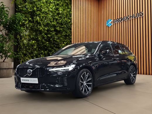 Volvo  V60 2.0 T6 Plug-in hybrid AWD Plus Dark 360 cam trekhaak leder