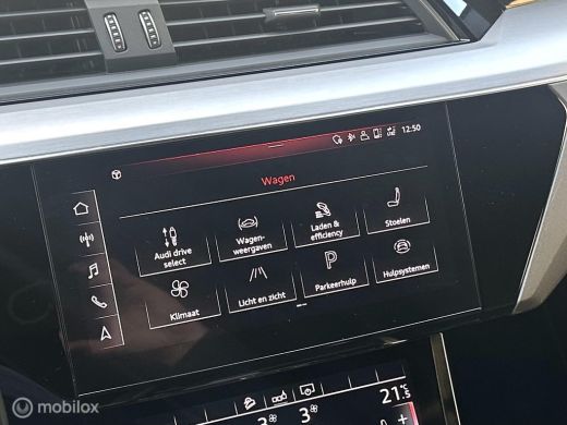 Audi e-tron e-tron 55 quattro advanced 95 kWh S-LINE PAKKET LUCHTVERING PANORAMADAK AUDI SPORTSTOELEN SFEERVE... ActivLease financial lease