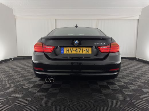 BMW 4 Serie Gran Coup&eacute; 420d Centennial High Executive (INCL-BTW) Aut. *NAVI-FULLMAP | FULL-LEATHER | HEATED- ... ActivLease financial lease