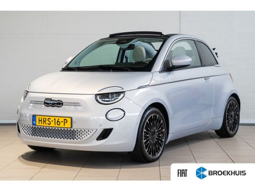 Fiat 500C La Prima 42 kWh | Camera | Stoelverwarming | Navigatie | Parkeersensoren | Climate Controle | Ada...