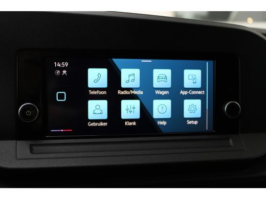 Volkswagen Caddy 2.0 TDI Economy Business 75pk | Trekhaak | Achteruitrijcamer | Airco | Apple Carplay | Betonplex ... ActivLease financial lease