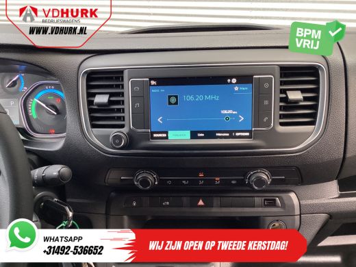 Citroën ë-Jumpy L2 75 kWh 330km WLTP Snellader/ 3 Pers./ Carplay/ Camera/ PDC/ Cruise/ Airco ActivLease financial lease