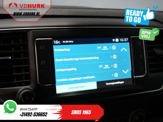 Citroën &euml;-Jumpy L2 75 kWh 330km WLTP Snellader/ 3 Pers./ Carplay/ Camera/ PDC/ Cruise/ Airco ActivLease financial lease