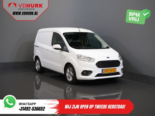 Ford Transit Courier 1.0 EcoBoost 100pk Limited BENZINE BPM VRIJ! Carplay/ Camera/ Climate/ Cruise/ PDC/ LMV/ DAB
