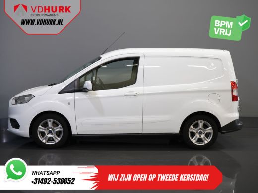 Ford Transit Courier 1.0 EcoBoost 100pk Limited BENZINE BPM VRIJ! Carplay/ Camera/ Climate/ Cruise/ PDC/ LMV/ DAB ActivLease financial lease