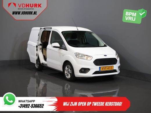Ford Transit Courier 1.0 EcoBoost 100pk Limited BENZINE BPM VRIJ! Carplay/ Camera/ Climate/ Cruise/ PDC/ LMV/ DAB ActivLease financial lease