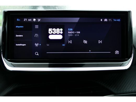 Peugeot 208 HYBRID 100PK 5-DRS GT AUTOMAAT / NAVI / CLIMA / PDC / 17"LMV / CAMERA / KEYLESS / FULL-LED / BLUE... ActivLease financial lease