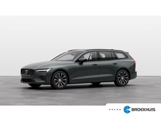Volvo  V60 2.0 T8 Plug-in hybrid AWD Ultra Dark Charcoal hemelbekleding | Gelamineerde zijruiten rondom |  M...