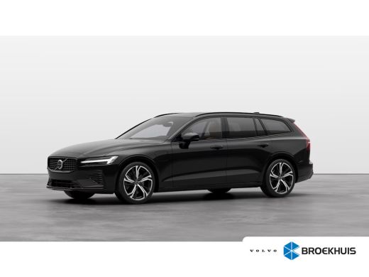 Volvo  V60 2.0 T8 Plug-in hybrid AWD Ultra Dark Lounge Pack |  Volvo Guard Alarm | Extra getint glas achter ...