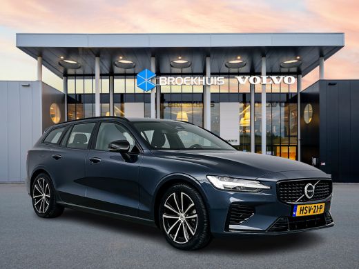 Volvo  V60 T6 Recharge Plus Dark | 18" | Sportstoelen | 360 Camera | Trekhaak | Elektrisch verstelbare stoel... ActivLease financial lease