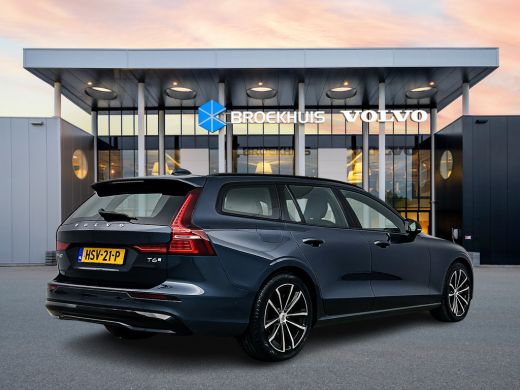 Volvo  V60 T6 Recharge Plus Dark | 18" | Sportstoelen | 360 Camera | Trekhaak | Elektrisch verstelbare stoel... ActivLease financial lease