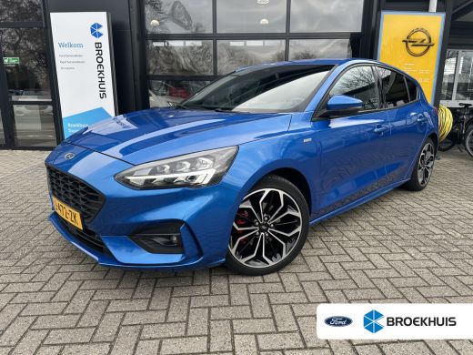 Ford Focus 1.0 125PK Hybrid ST Line X | LED KOPLAMPEN| STUUR-, STOEL- EN VOORRUITVERWARMING| NAVIGATIE| CAME...