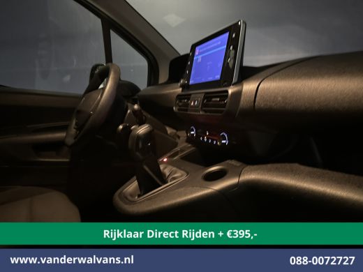 Peugeot Partner 1.5 BlueHDI 102pk L1H1 *Rijklaar Direct Rijden* Euro6 Airco | Apple Carplay | Cruisecontrol Zijde... ActivLease financial lease