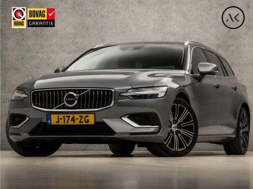 Volvo  V60 2.0 T6 Recharge AWD Sport 390Pk Automaat (APPLE CARPLAY, GROOT NAVI, CAMERA, KEYLESS, SPORTSTOELE...