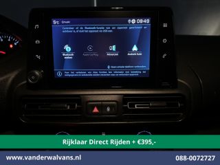 Peugeot Partner 1.5 BlueHDI 102pk L1H1 *Rijklaar Direct Rijden* Euro6 Airco | Apple Carplay | Cruisecontrol Zijde...
