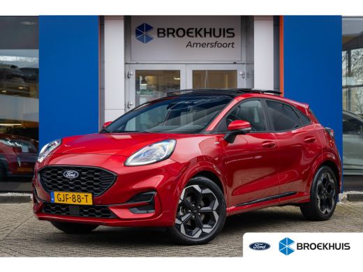 Ford Puma 1.0 EcoBoost Hybrid ST-Line X | Schuif dak | Cruise adaptief | 360 camera | Winterpack | Full-LED...