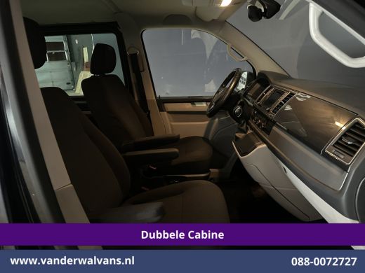 Volkswagen Transporter 2.0 TDI 150pk Automaat L2H1 Dubbele Cabine Euro6 Airco | 5-Zits | Navigatie | LM Velgen Apple Car... ActivLease financial lease