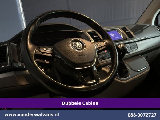 Volkswagen Transporter 2.0 TDI 150pk Automaat L2H1 Dubbele Cabine Euro6 Airco | 5-Zits | Navigatie | LM Velgen Apple Car... ActivLease financial lease