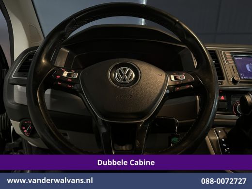 Volkswagen Transporter 2.0 TDI 150pk Automaat L2H1 Dubbele Cabine Euro6 Airco | 5-Zits | Navigatie | LM Velgen Apple Car... ActivLease financial lease