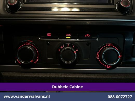 Volkswagen Transporter 2.0 TDI 150pk Automaat L2H1 Dubbele Cabine Euro6 Airco | 5-Zits | Navigatie | LM Velgen Apple Car... ActivLease financial lease
