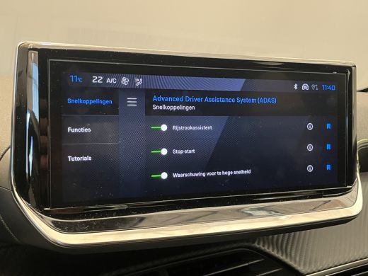 Peugeot 208 Hybrid 100 e-DCS6 GT ADAPTIEF CRUISE / CAMERA / LEDER/STOF / CARPLAY / LED / 17'' LMV / BLUETOOTH... ActivLease financial lease