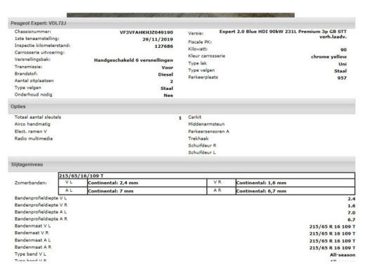 Peugeot Expert 2.0 HDI Euro6 123PK L2 Premium / 2xSchuifdeur / Trekhaak / Airco / Apk - nieuw ActivLease financial lease