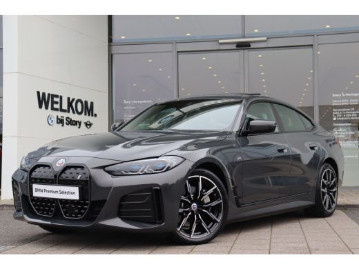 BMW i4 eDrive40 High Executive M Sport / Schuif-kanteldak / Trekhaak / Laserlight / Achteruitrijcamera /...