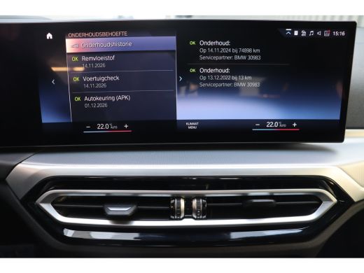 BMW i4 M50 High Executive / Sportstoelen / M Adaptief onderstel / Laserlight / Parking Assistant Plus / ... ActivLease financial lease