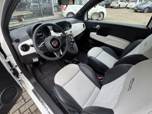 Fiat 500 1.0 Hybrid Cabrio Clima/Cruise/Navi/Leer/LM-Velgen ActivLease financial lease