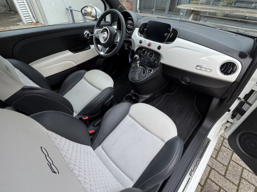 Fiat 500 1.0 Hybrid Cabrio Clima/Cruise/Navi/Leer/LM-Velgen ActivLease financial lease