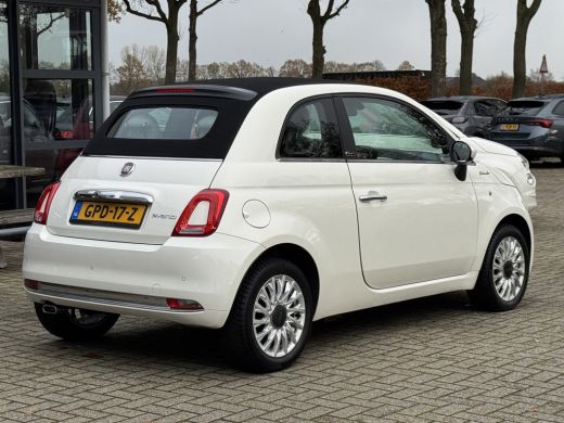 Fiat 500 1.0 Hybrid Cabrio Clima/Cruise/Navi/Leer/LM-Velgen ActivLease financial lease