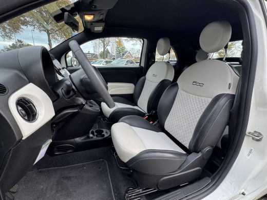 Fiat 500 1.0 Hybrid Cabrio Clima/Cruise/Navi/Leer/LM-Velgen ActivLease financial lease