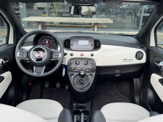 Fiat 500 1.0 Hybrid Cabrio Clima/Cruise/Navi/Leer/LM-Velgen ActivLease financial lease
