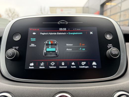 Fiat 500X 130pk Hybrid (Camera - LED - Navigatie via APP - Parkeersensoren V+A - Automatische Airco - 17") ActivLease financial lease