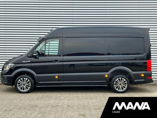 MAN TGE 3.140 L3H3 Automaat 140PK Zwart Black Lion Cruise control Carplay Camera ActivLease financial lease