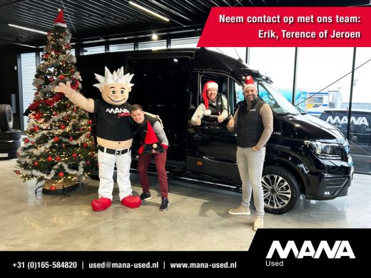 MAN TGE 3.140 L3H3 Automaat 140PK Zwart Black Lion Cruise control Carplay Camera ActivLease financial lease